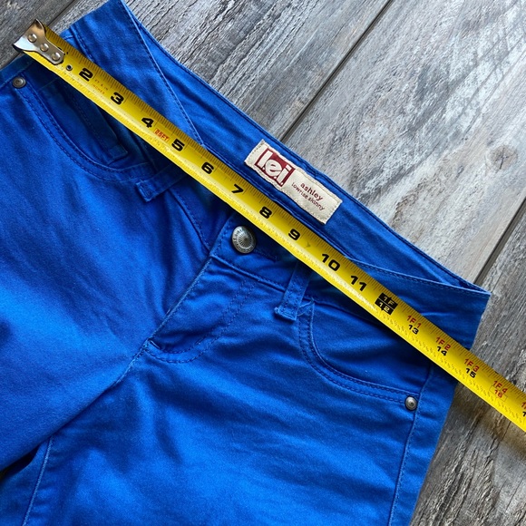 Cobalt Blue Low Rise Skinny Jeans - Junior 3 Regular - Picture 7 of 7